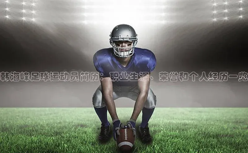 恒盛登录百度手机卫士韩海峰足球运动员简历：职业生涯、荣誉和个人经历一览